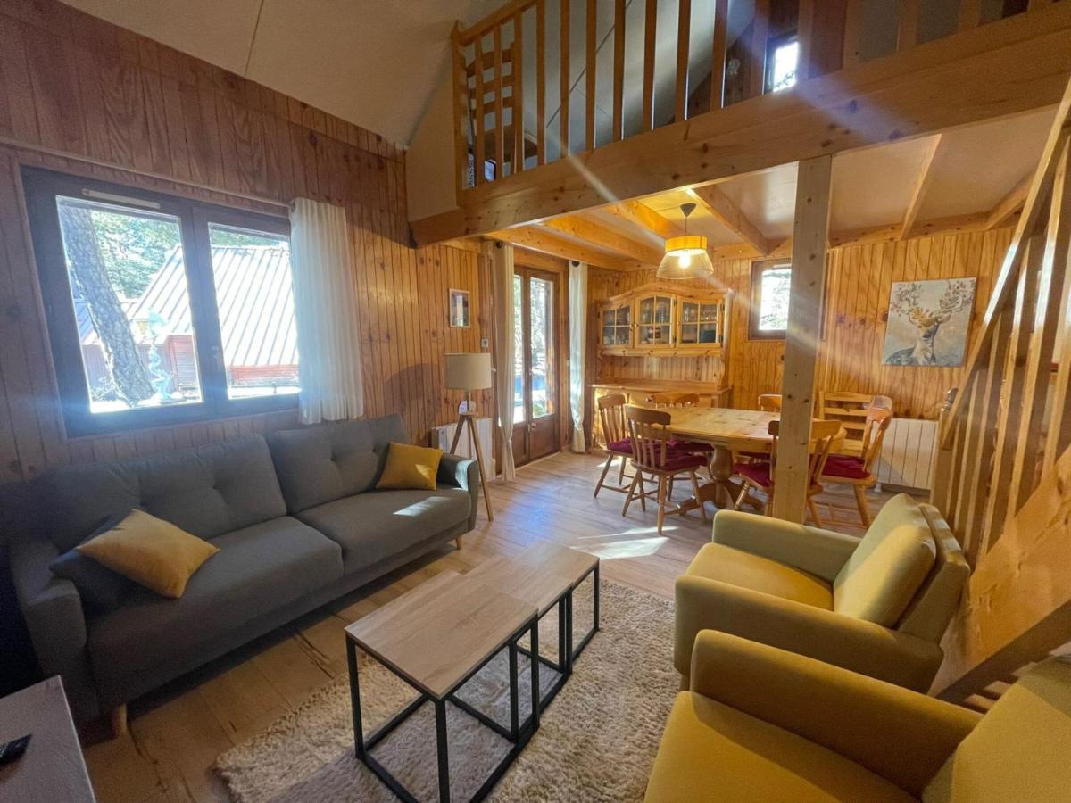 Grand Chalet Entre Barcelonnette Et Praloup, 3 Chambres, Terrasse Ombragee, Acces Navette Et Golf - Fr-1-165A-121 Εξωτερικό φωτογραφία